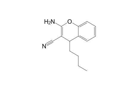 2-Amino-4-butyl-3-cyano-4H-chromene