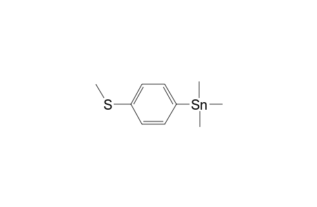 Trimethyl(4-(methylthio)phenyl)stannane