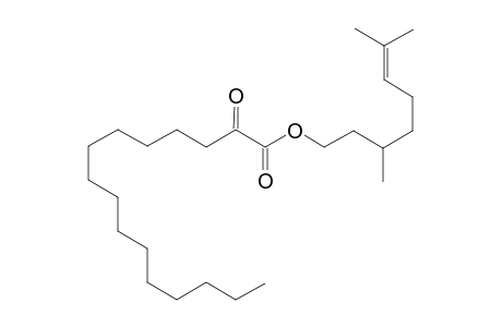 (+/-)-3,7-Dimethyloct-6-enyl 2-Oxo-hexadecanoate