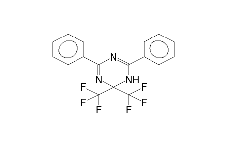 2,6-Diphenyl-4,4-bis-trifluoromethyl-1,4-dihydro-[1,3,5]triazine