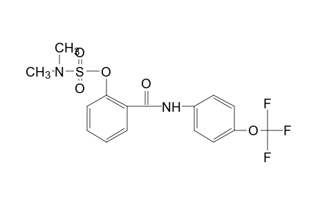 alpha,alpha,alpha-TRIFLUORO-p-SALICYLANISIDIDE, DIMETHYLSULFAMATE (ESTER)