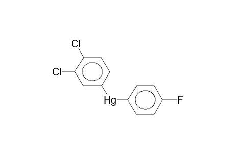 4-FLUOROPHENYL(3,4-DICHLOROPHENYL)MERCURY