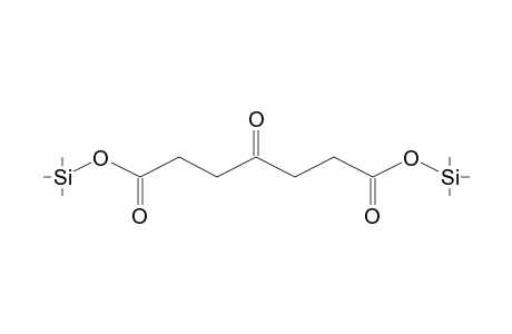 Bis(trimethylsilyl) 4-oxoheptanedioate