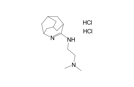 5-{[2-(DIMETHYLAMINO)ETHYL]AMINO}-4-AZATRICYCLO[4.3.1.1^3^,^8]UNDEC-4-ENE, DIHYDROCHLORIDE