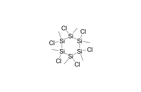 Cyclohexasilane, 1,2,3,4,5,6-hexachloro-1,2,3,4,5,6-hexamethyl-