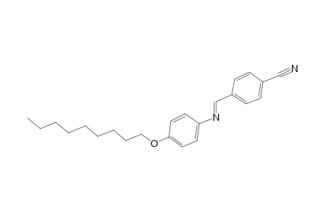 p-Cyanobenzylidine p-nonyloxyaniline