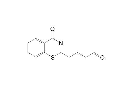 2-(5-Ketopentylthio)benzamide