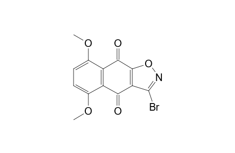 3-Bromo-5,8-dimethoxynaphtho[2,3-d]isoxazole-4,9-dione