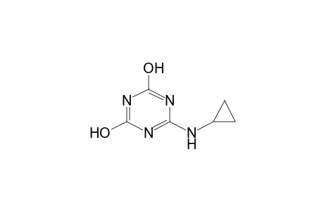 1,3,5-Triazine-2,4(1H,3H)-dione, 6-(cyclopropylamino)-