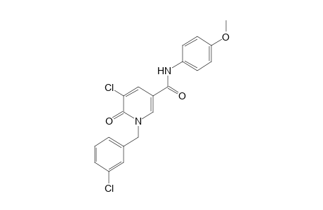 5-CHLORO-1-(m-CHLOROBENZYL)-1,6-DIHYDRO-6-OXO-p-NICOTINANISIDIDE