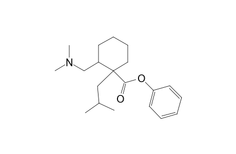 phenyl 2-[(dimethylamino)methyl]-1-isobutylcyclohexane-1-carboxylate