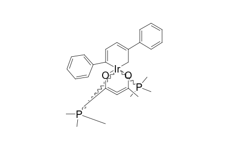 TRANS-ACETYLACETONATO-(1,5-ETA-1,4-DIPHENYL-1,3-PENTADIENEDIYL)-BIS-(TRIMETHYLPHOSPHINE)-IRIDIUM(III)