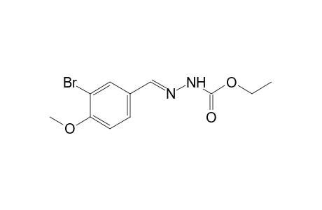 3-(3-bromo-4-methoxybenzylidene)carbazic acid, ethyl ester