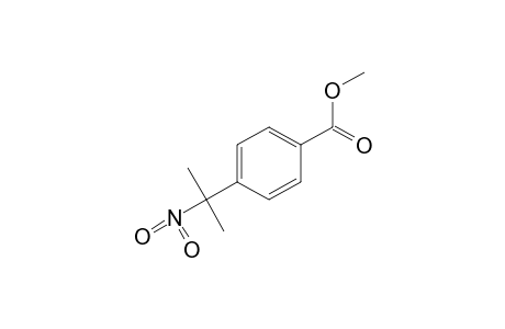 p-(1-methyl-1-nitroethyl)benzoic acid, methyl ester