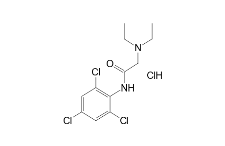 2-(diethylamino)-2',4',6'-trichloroacetanilide, monohydrochloride