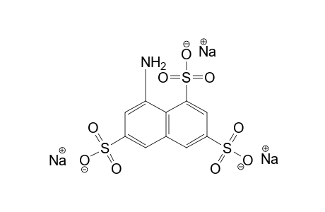 8-amino-1,3,6-naphthalenetrisulfonic acid, trisodium salt