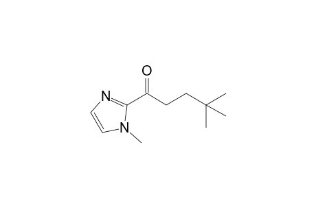 4,4-dimethyl-1-(1-methyl-2-imidazolyl)-1-pentanone