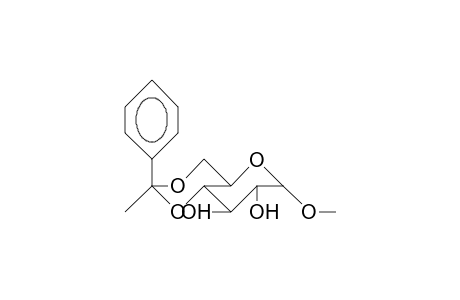 Methyl 4,6-O-(S)-(2'-methyl)benzylidene-A,D-glucopyranoside