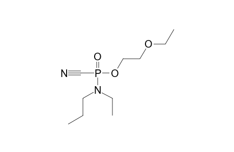 O-ethoxyethyl N-ethyl N-propyl phosphoramidocyanidate