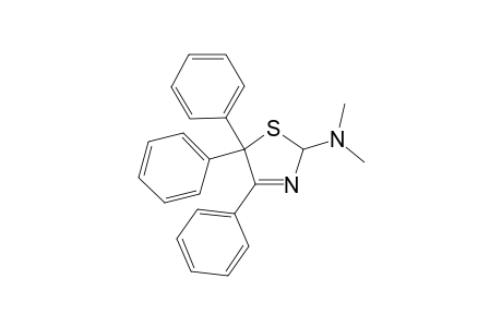 2,5-Dihydro-N,ndimethyl-4,5,5-triphenyl-1,3-thiazol-2-amine