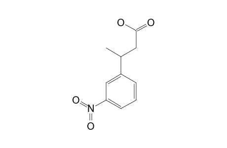 beta-methyl-m-nitrohydrocinnamic acid