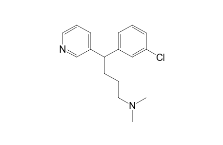 4-(3-Chlorophenyl)-N,N-dimethyl-4-(3-pyridyl)butan-1-amine