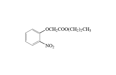 (o-NITROPHENOXY)ACETIC ACID, PROPYL ESTER