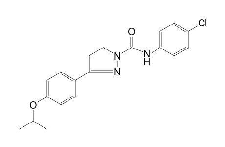 4'-chloro-3-(p-isopropoxyphenyl)-2-pyrazoline-1-carboxanilide