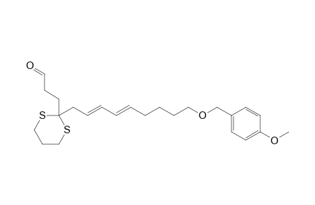 2-[9-(4-Methoxybenzyloxy)non-2,4-dien-1-yl]-2-(2-formylethyl)-1,3-dithiane