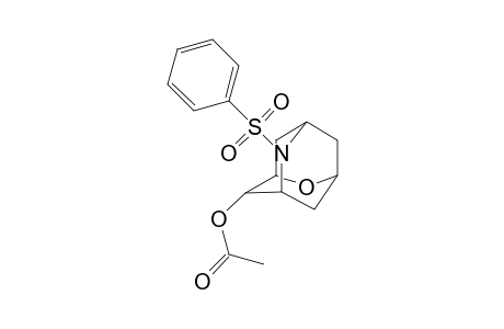 2-OXA-6-AZATRICYCLO[3.3.1.13,7]DECAN-4-OL, 6-(PHENYLSULFONYL)-, ACETATE (ESTER), (1alpha,3beta,4beta,5alpha,7beta)-