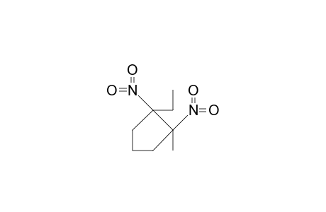 C1S-1-Ethyl-2-methyl-1,2-dinitro-cyclopentane