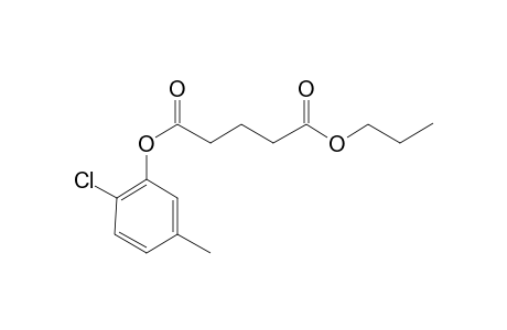 Glutaric acid, 2-chloro-5-methylphenyl propyl ester