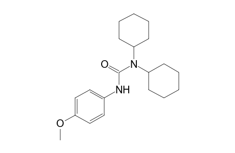 1,1-dicyclohexyl-3-(p-methoxyphenyl)urea