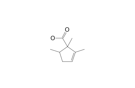 (1rs,5sr)-1,2,5-Trimethylcyclopent-2-ene-1-carboxylic acid