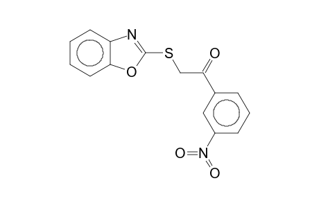 2-(1,3-Benzoxazol-2-ylsulfanyl)-1-(3-nitrophenyl)ethanone