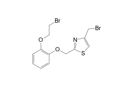 1-[2'-(4'-BROMOMETHYL)-THIAZOLYL]-METHYLOXY-2-BROMOETHYLOXYBENZENE