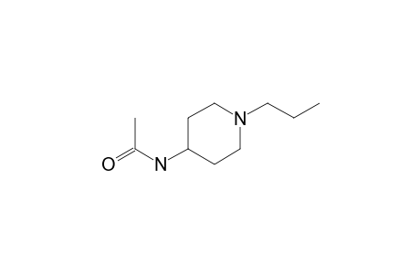 1-Propyl-4-piperidinamine, N-acetyl-