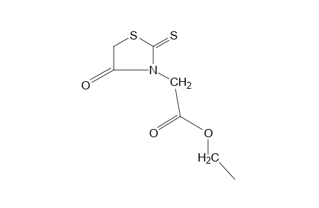 3-rhodanineacetic acid, ethyl ester