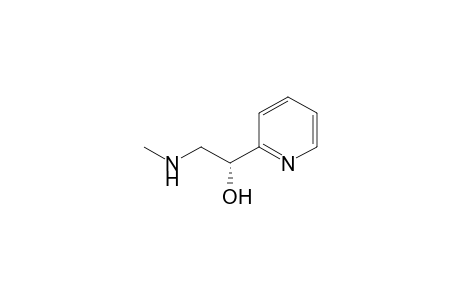 (1R)-2-(methylamino)-1-(2-pyridinyl)ethanol