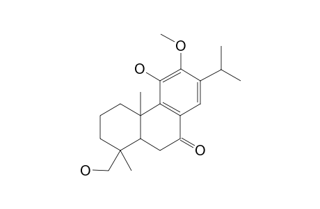 9(1H)-Phenanthrenone, 2,3,4,4a,10,10a-hexahydro-5-hydroxy-1-(hydroxymethyl)-6-methoxy-1,4a- dimethyl-7-(1-methylethyl)-, [1S-(1.alpha.,4a.alpha.,10a.beta.)]-