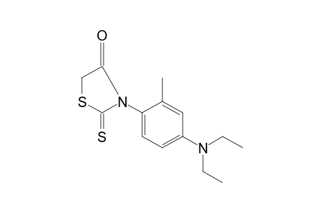 3-[4-(diethylamino)-o-tolyl]rhodanine