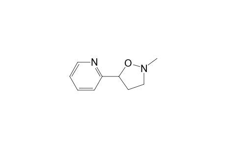 2-Methyl-5-(2-pyridinyl)isoxazolidine