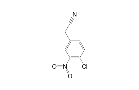 2-(4-Chloro-3-nitrophenyl)acetonitrile