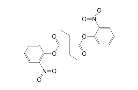 Diethylmalonic acid, di(2-nitrophenyl) ester