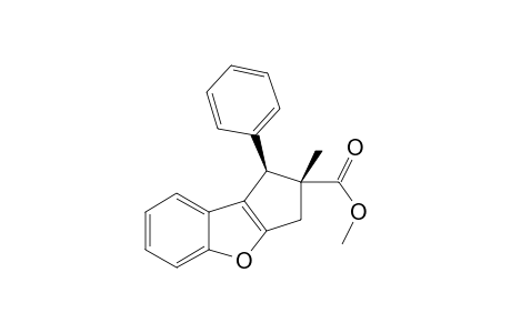 (1R,2R)-Methyl 2-methyl-1-phenyl-2,3-dihydro-1H-benzo[b]cyclopenta[d]furan-2-carboxylate