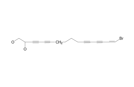 DIPLYNE-D;(15E)-16-BROMOHEXADECA-15-EN-3,5,11,13-TETRAYNE-1,2-DIOL