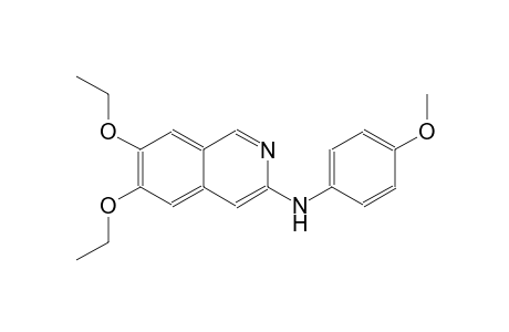 6,7-diethoxy-N-(4-methoxyphenyl)-3-isoquinolinamine