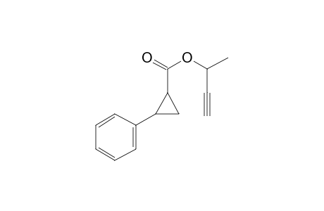 Cyclopropanecarboxylic acid, trans-2-phenyl-, but-3-yn-2-yl ester