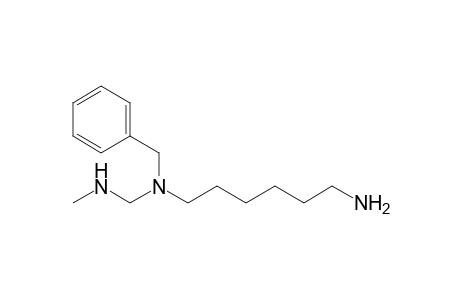 N-(6-Aminohexyl)-N-benzyl-N'-methylmethylenediamine