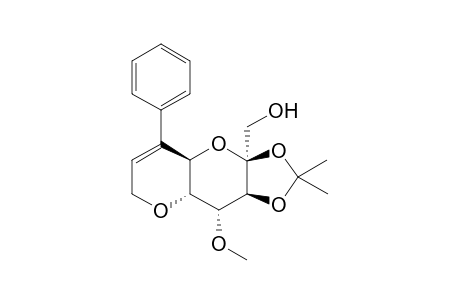 1,2-O-Isopropylidene-3-O-methyl-4,5-O-[(1'R)-trans-3'-phenyl-2'-propen-1'-yl]-.beta.-D-fluctopyranose